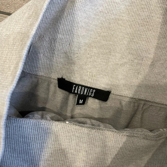 Women Seamless Light Gray Yoga set Fitness Sports Suits GYM Clothes Sz M - Picture 2 of 4